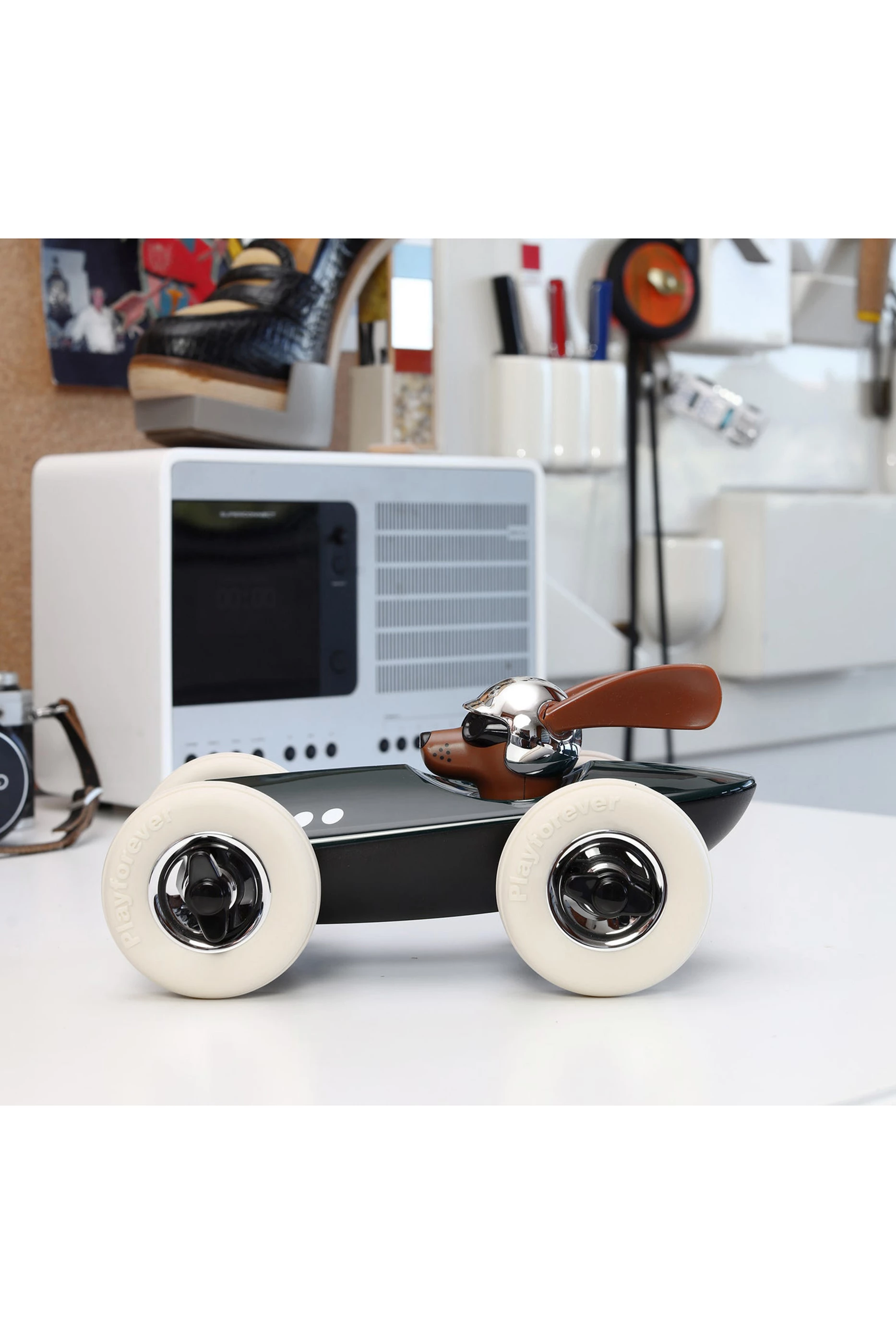 Buy Playforever Black Rufus Weller Toy Car For Boys Online