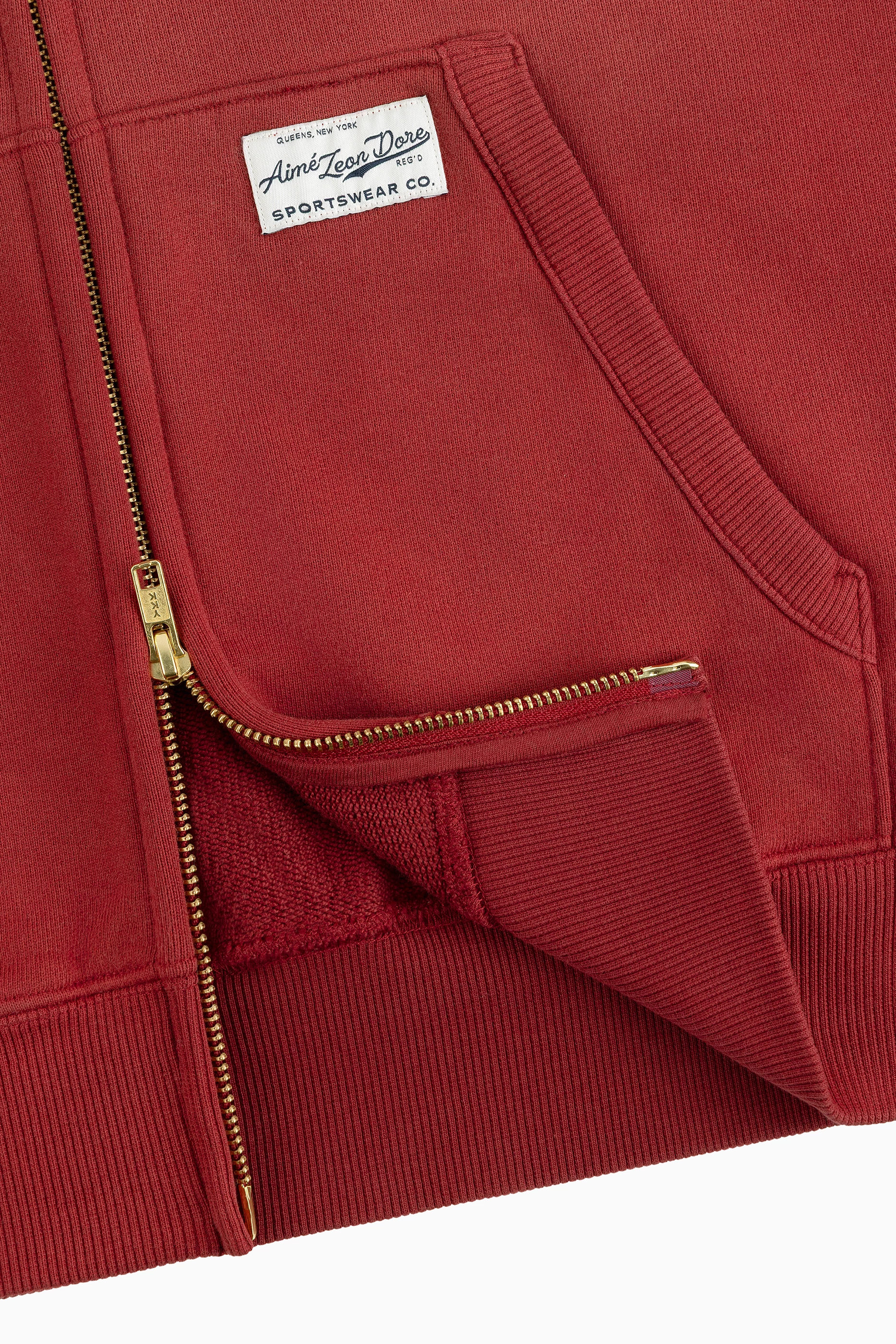 M*様 Aime Leon Dore Sun faded zip hoodie Buy Aimé Leon Dore Red Sun Faded Full-Zip Hoodie For Men Online
