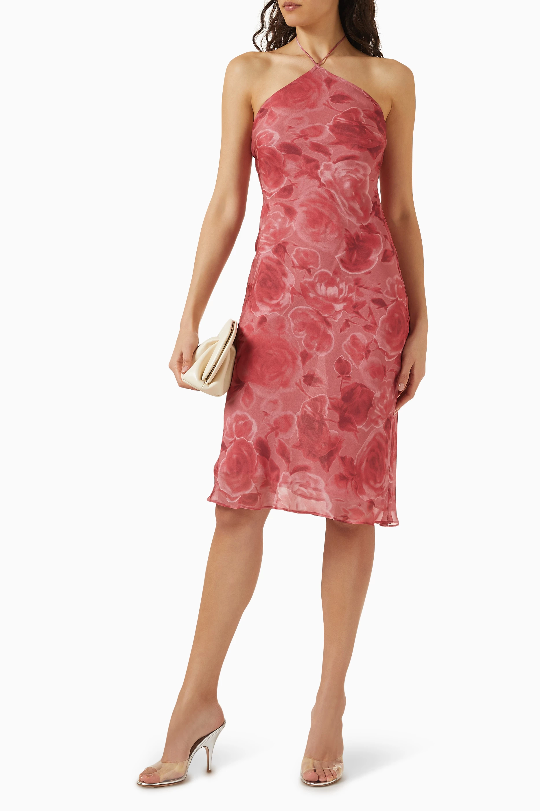 open lace back dress Realisation Par The Electra In Crush – Taite Ro main image 0