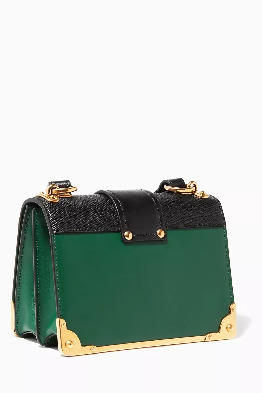 Prada cahier bag 2025 green