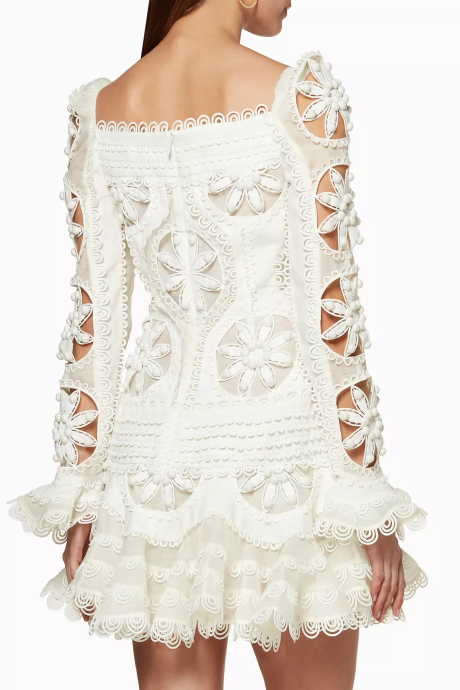Zimmermann whitewave doily dress clearance