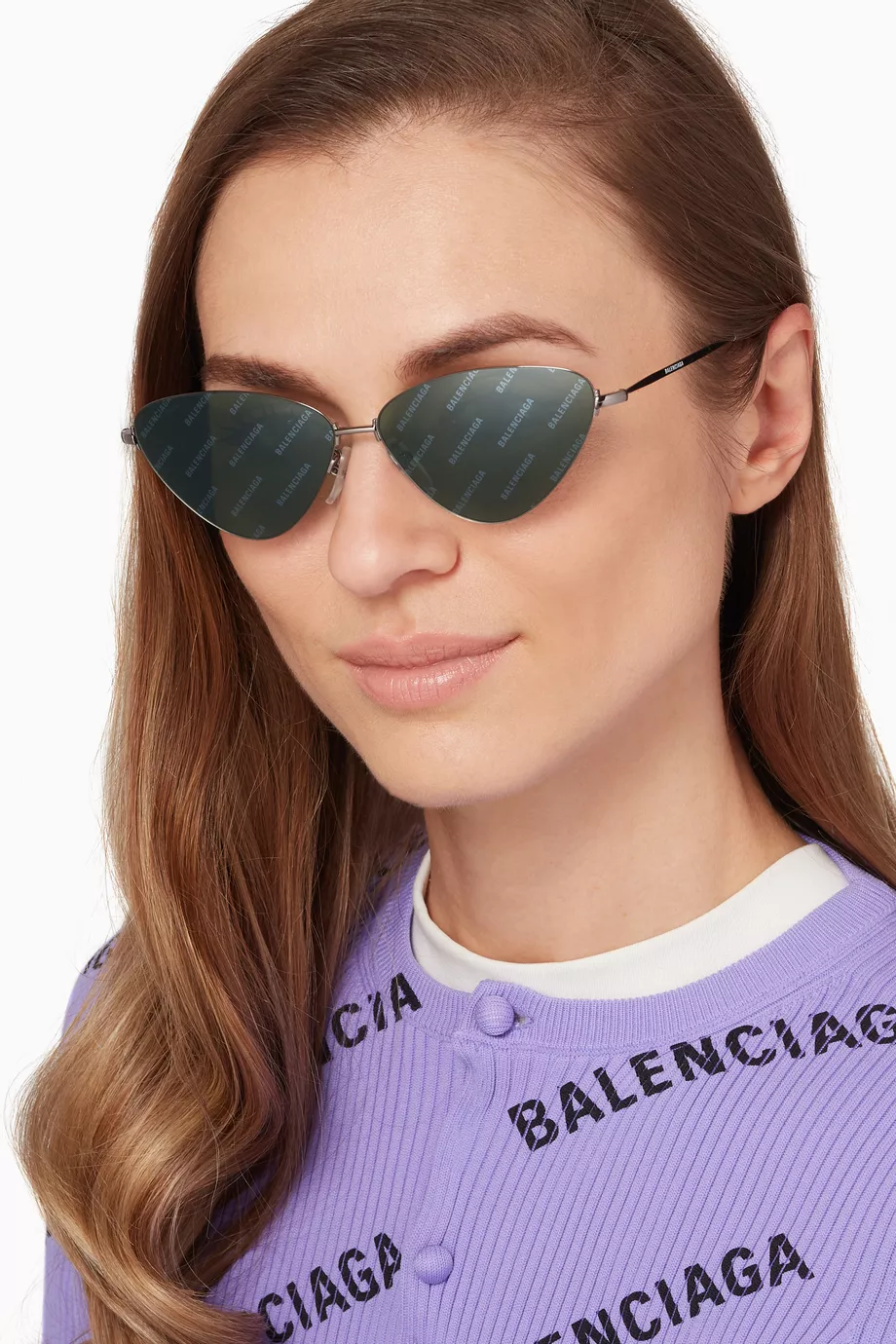 Balenciaga invisible cat sunglasses 2025
