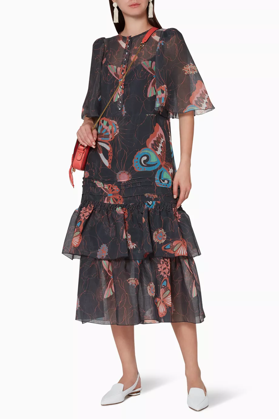 See by on sale chloe butterfly dress