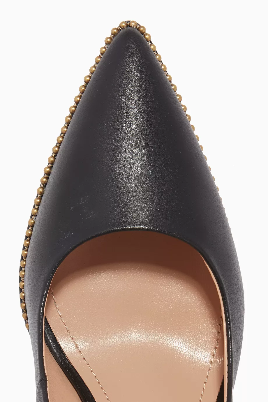 Buy Coach Black Waverly Beadchain Leather Pumps for Women in Saudi
