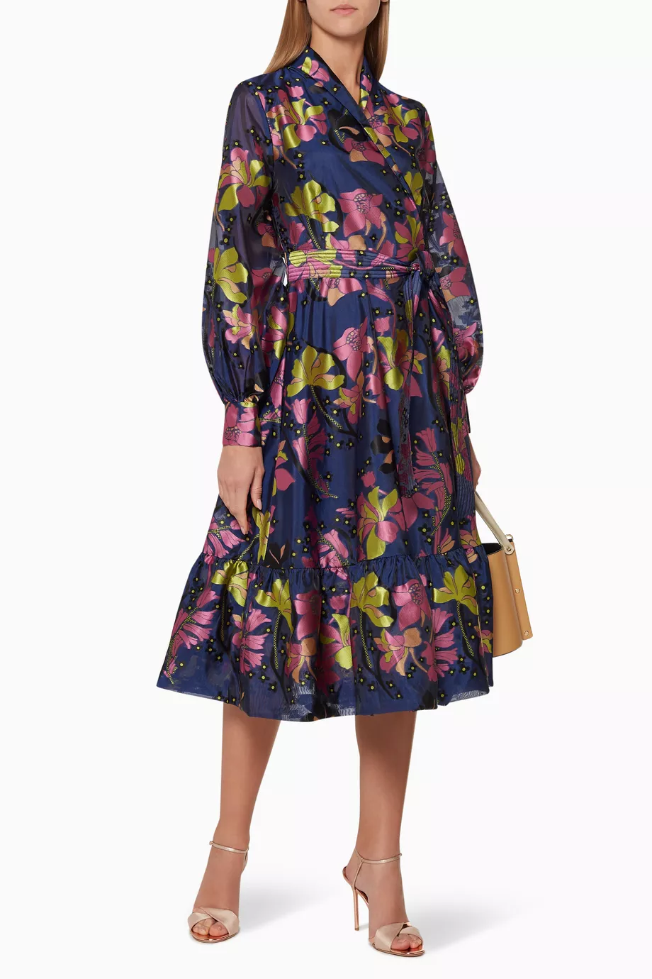 Stine goya niki wrap hot sale dress