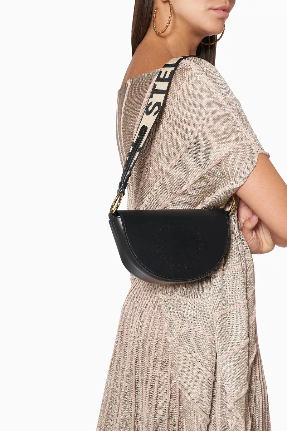 Stella mccartney mini best sale marlee logo bag