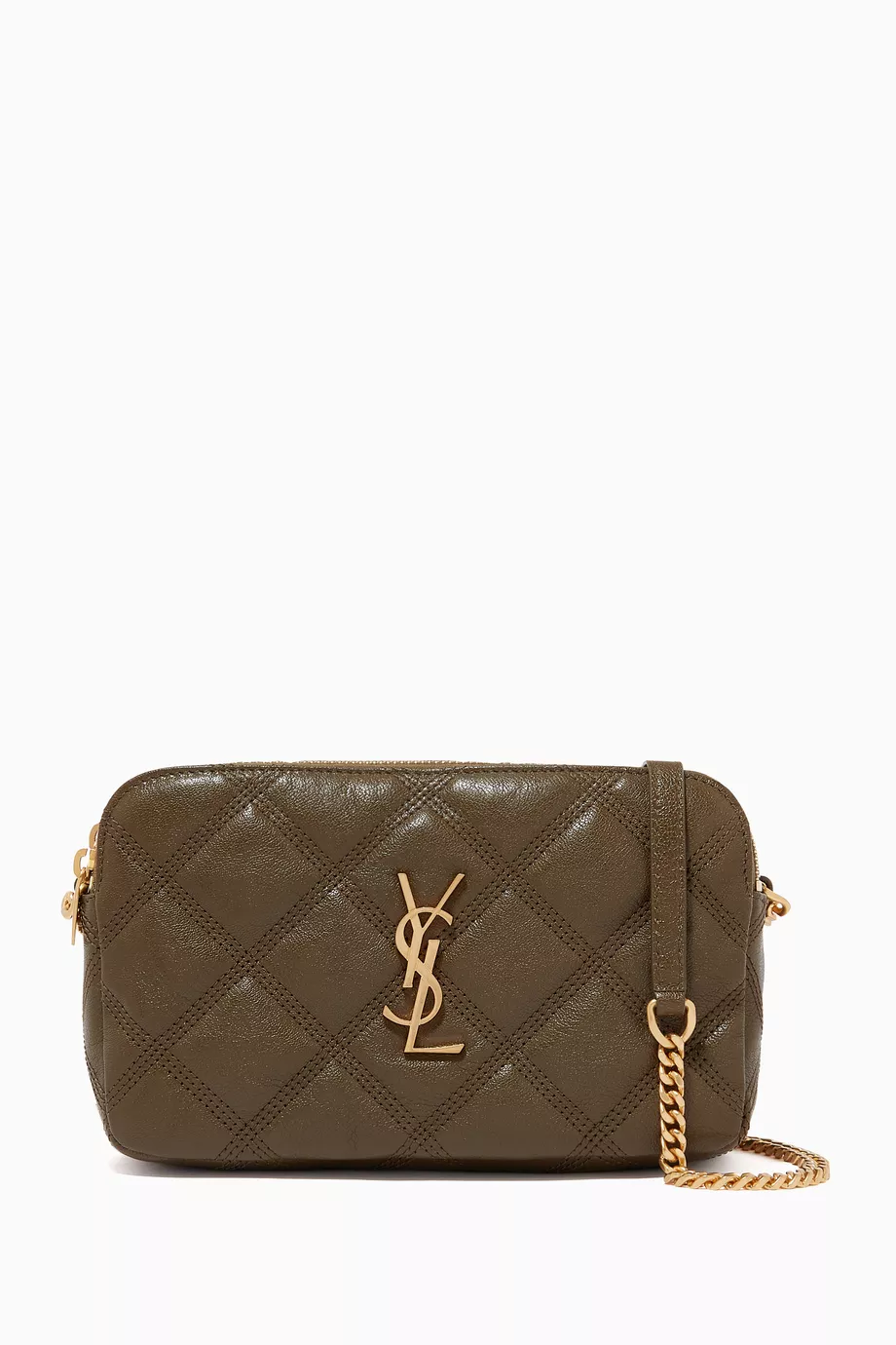 Ysl becky shop double zip pouch