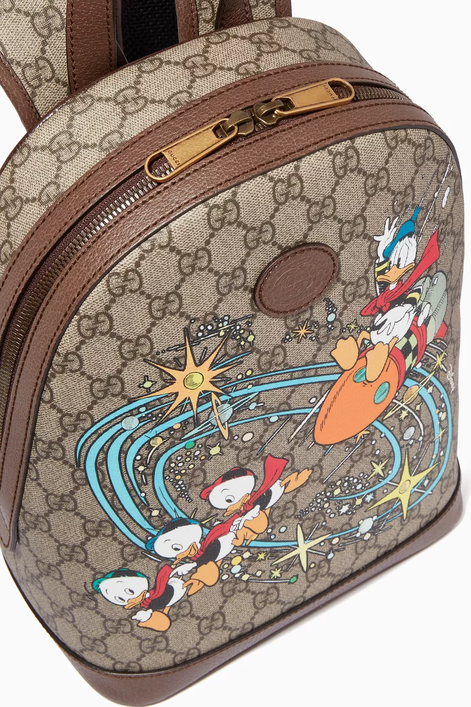 Gucci backpack donald duck hot sale