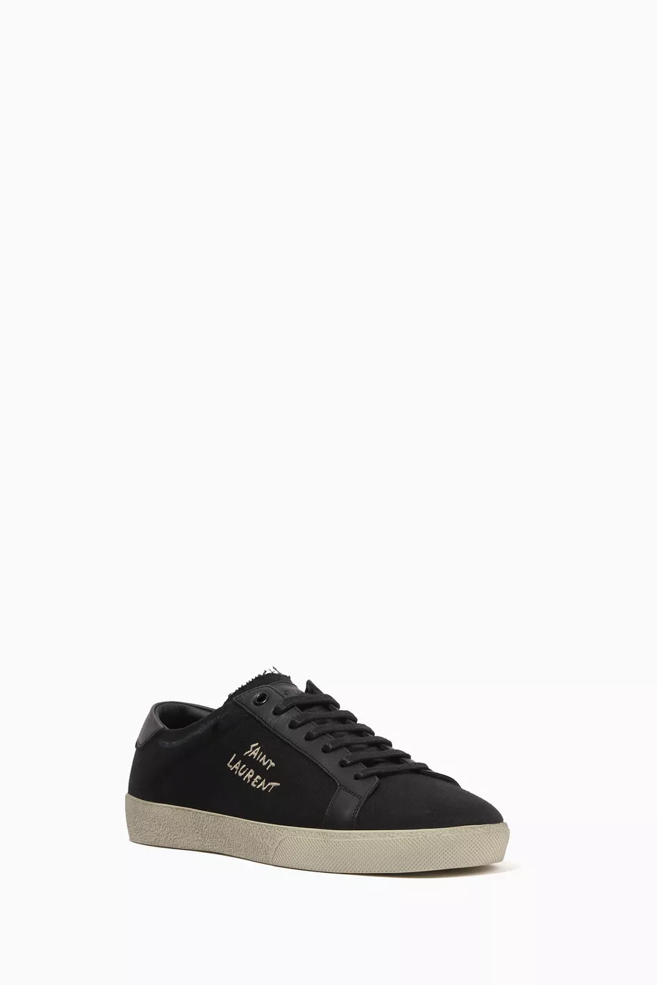 Saint laurent embroidered sneakers store