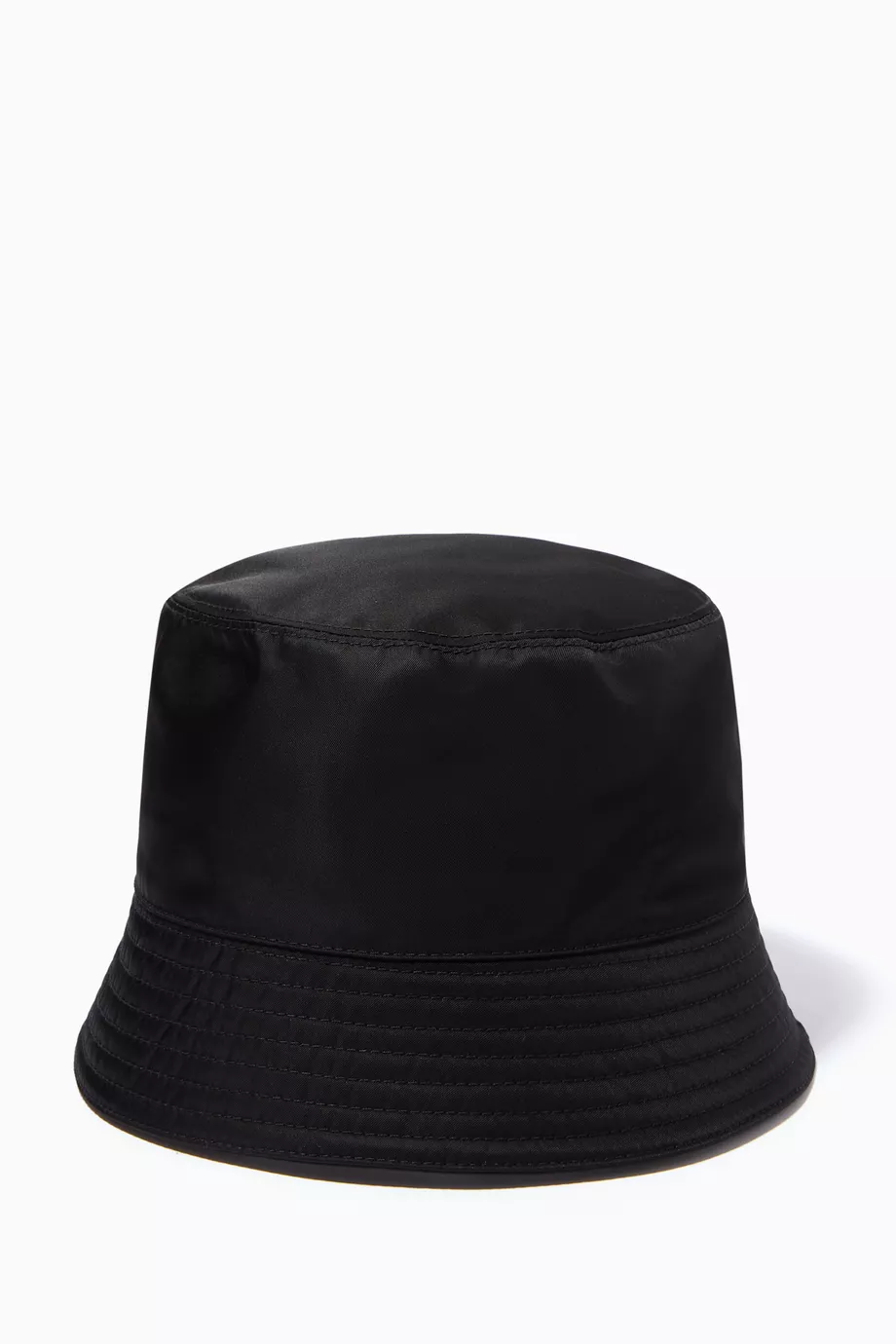 Prada black shop bucket hat