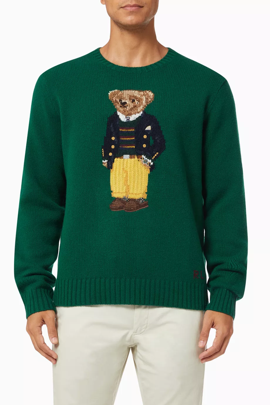 Green bear outlet sweater