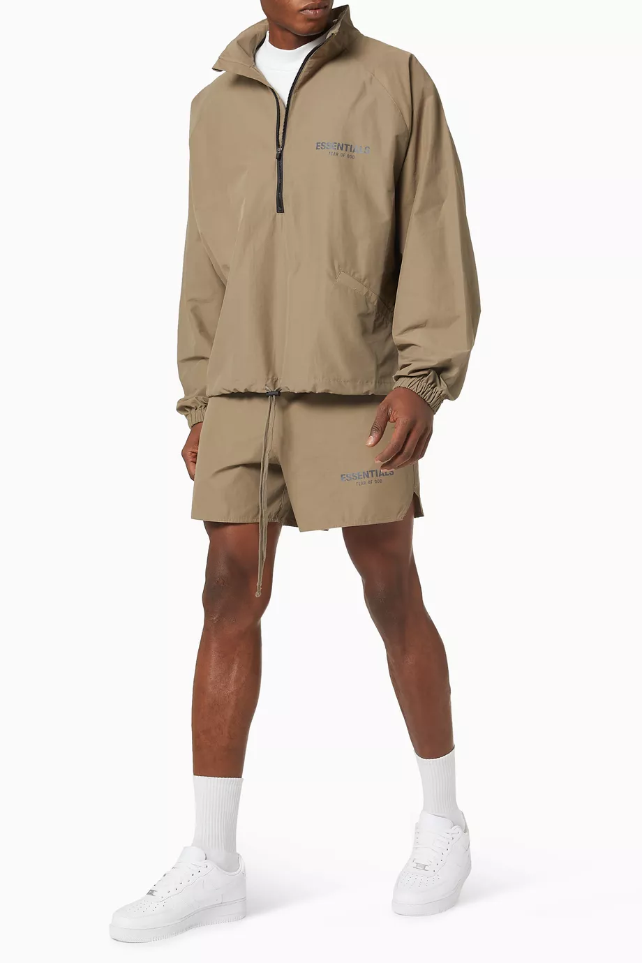 Fear of god best sale pullover track jacket