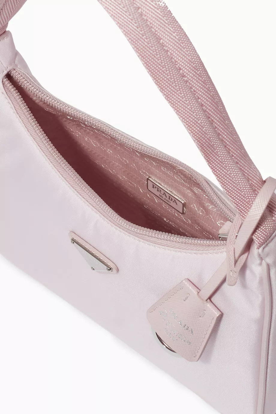 Prada Re-nylon Mini Bag - Alabaster Pink