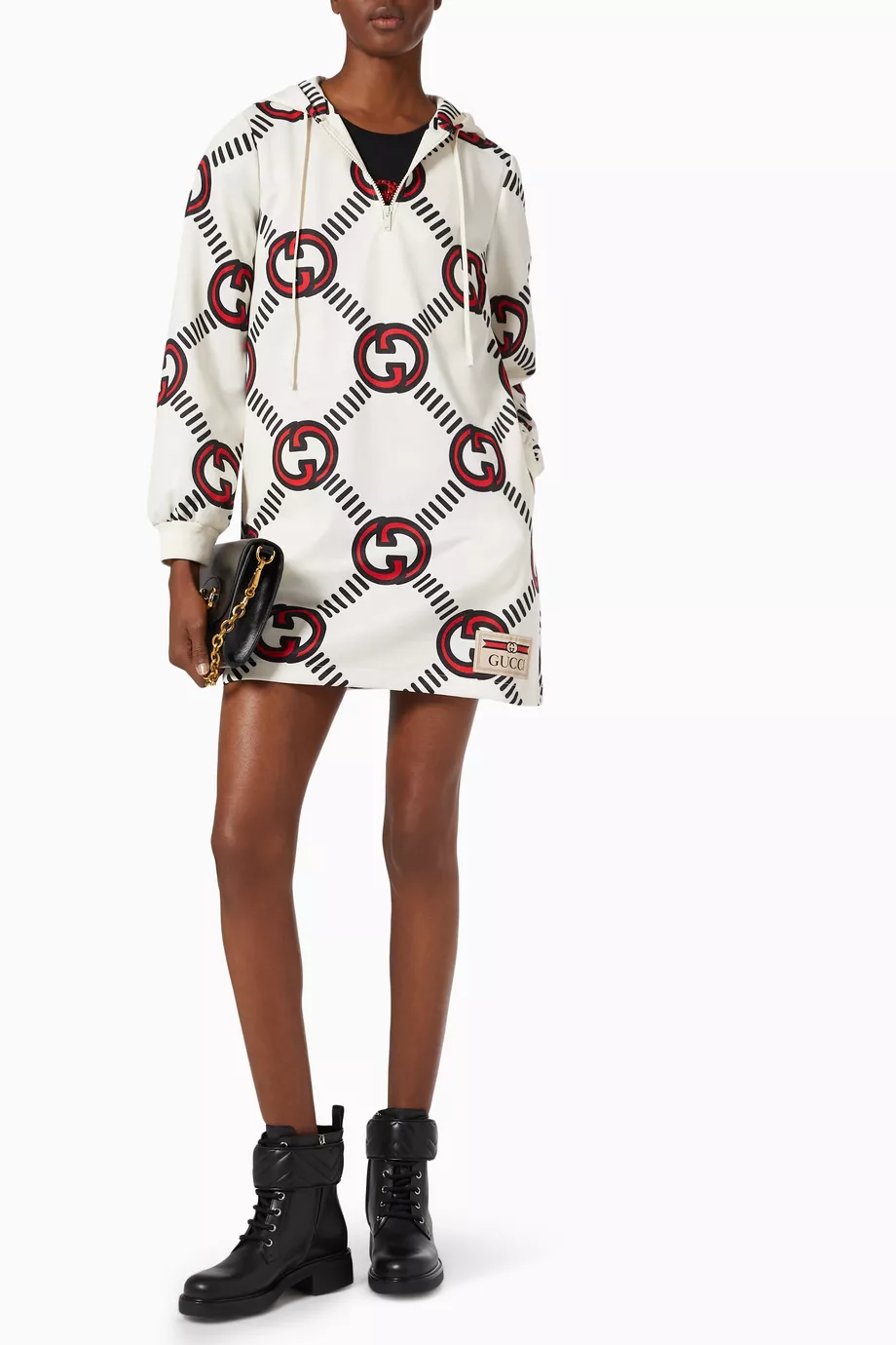 Gucci hoodie dress top