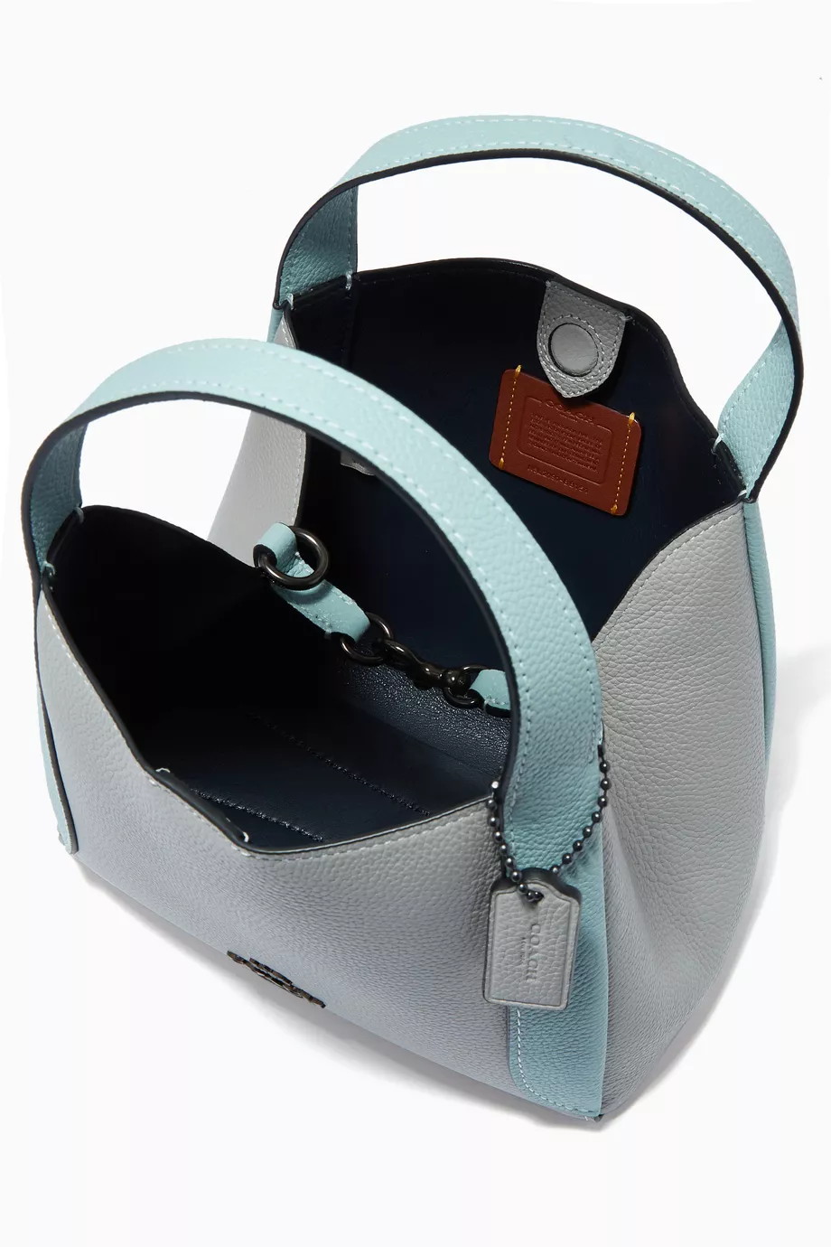 Buy Coach Pink Hadley Hobo 21 Bag in Pebble Leather for WOMEN in Saudi |  Ounass