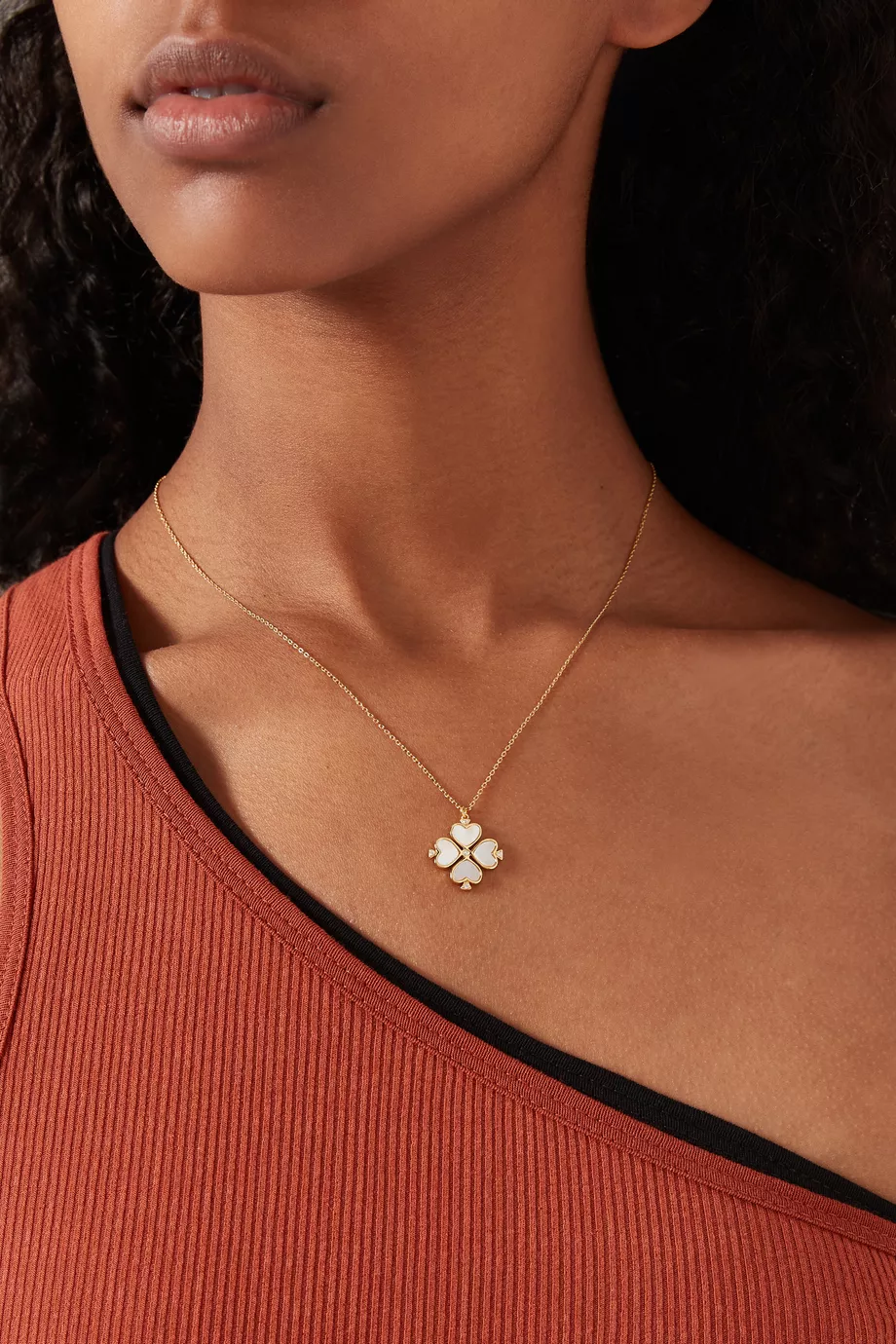 Buy Kate Spade New York Multicolour Legacy Spade Flower Pendant