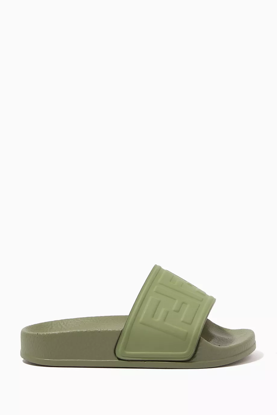 Fendi green sale slides