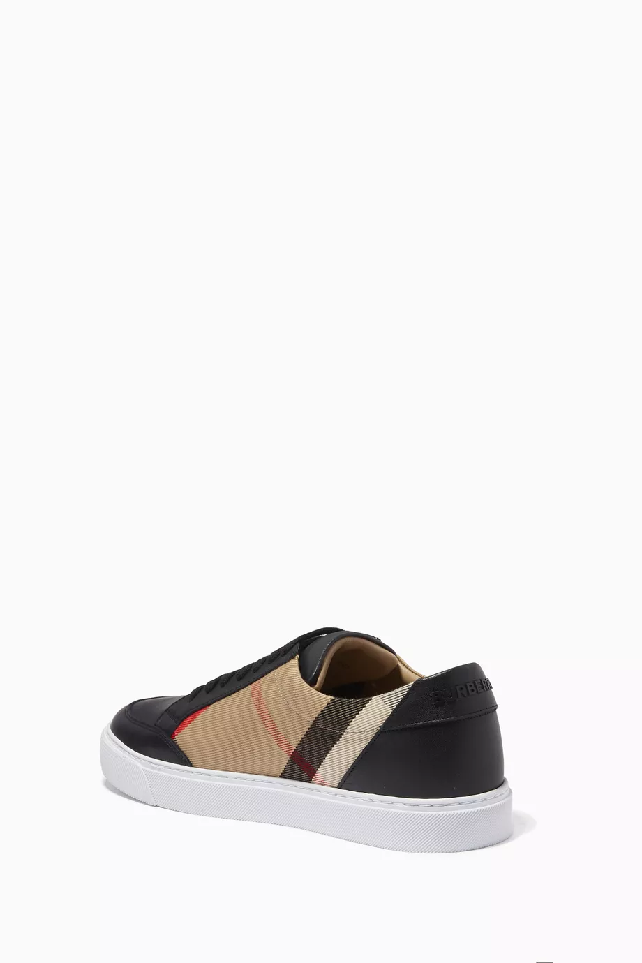 Burberry salmond leather online sneakers