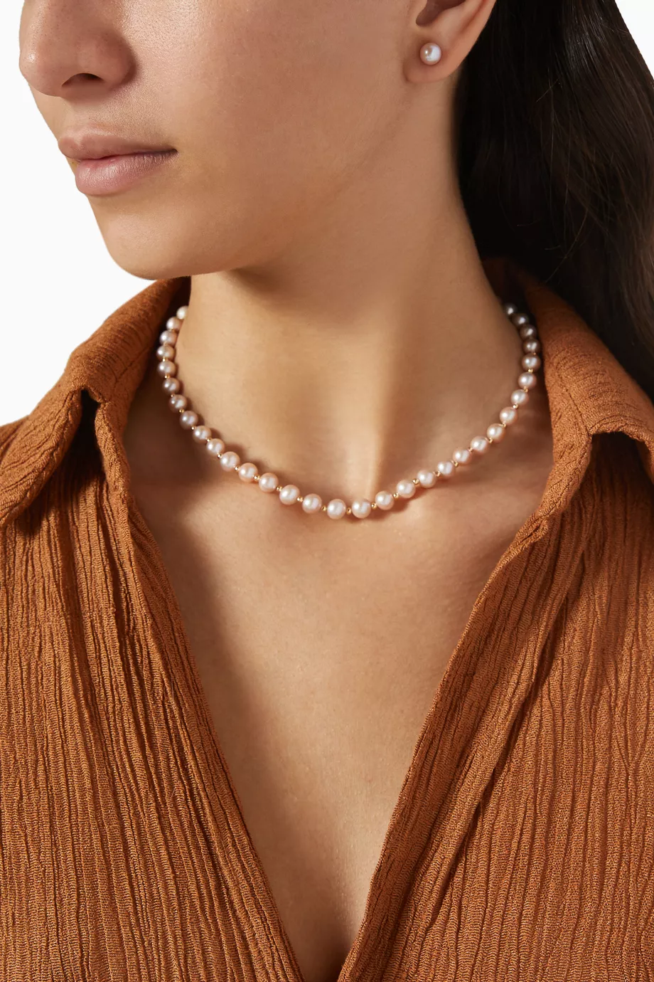 Damas outlet pearl necklace