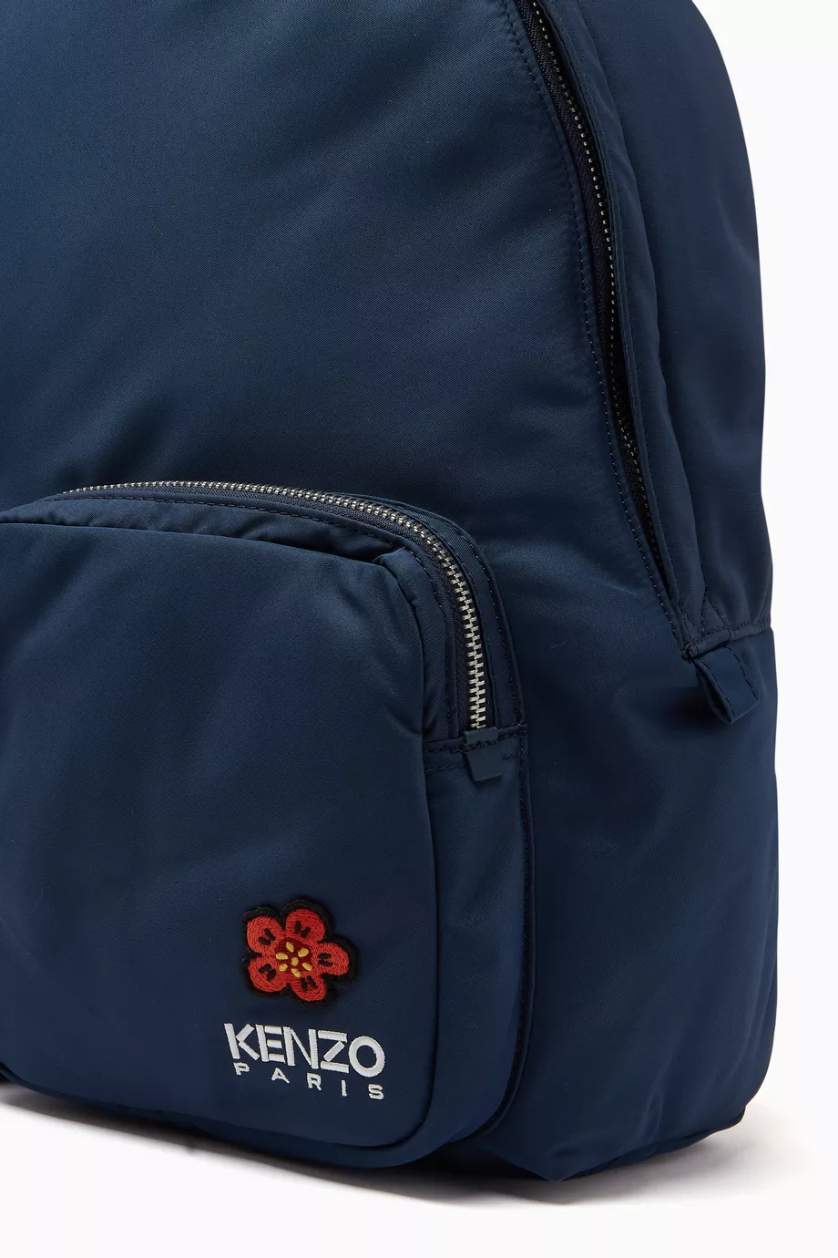 Buy KENZO Blue Seasonal Graphic Backpack in Nylon for Men in Saudi