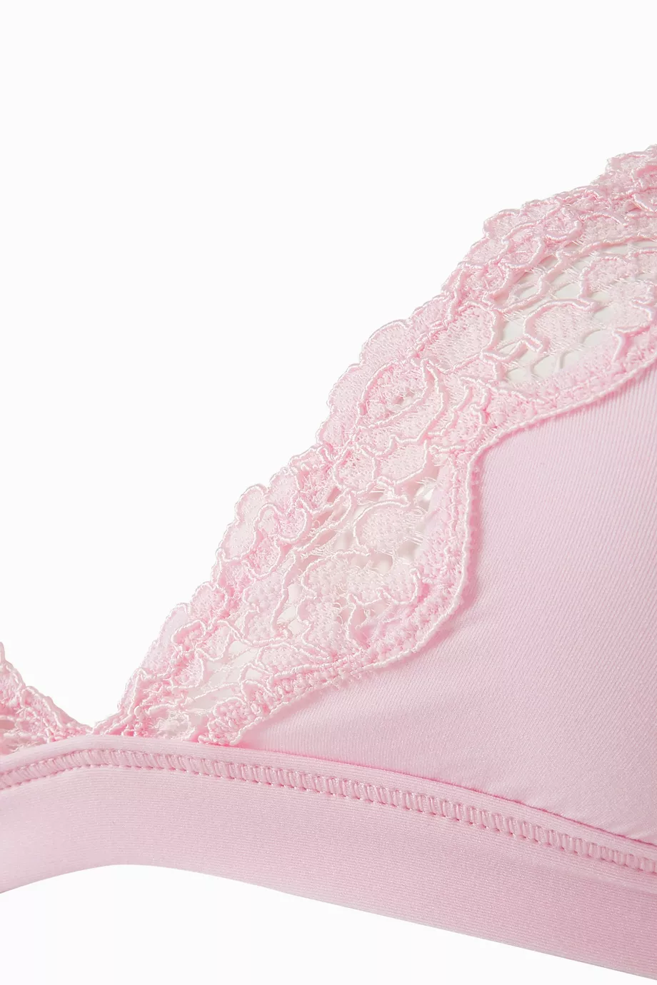 Buy SKIMS Pink Fits Everybody Lace Bralette for Women in Saudi