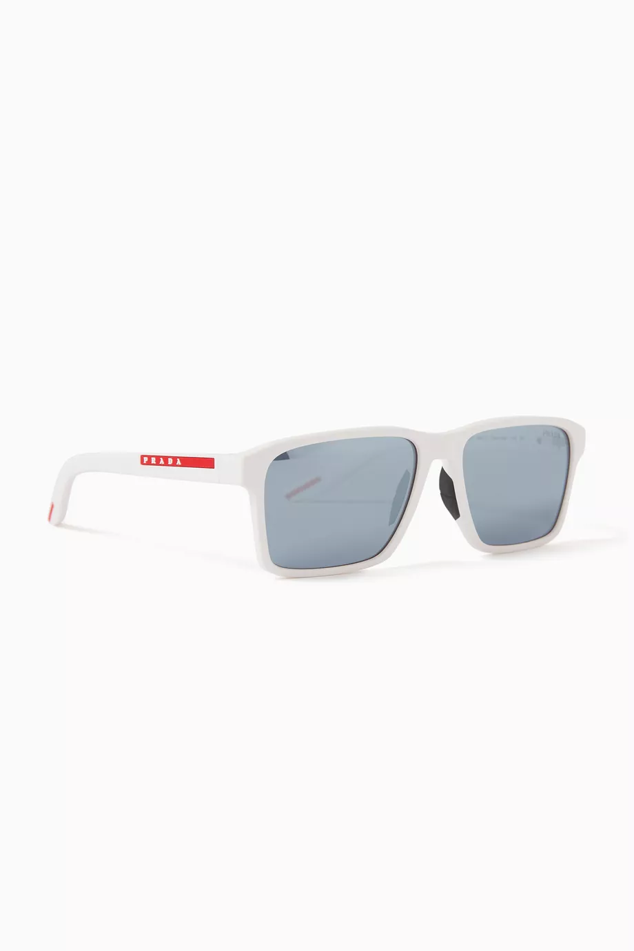 Prada sport white shop sunglasses