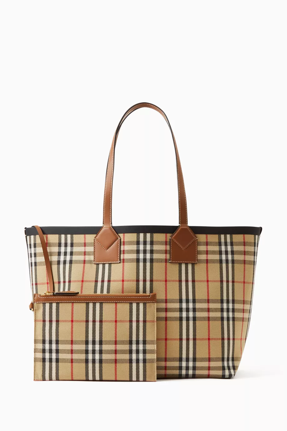 Burberry canvas tote bags clearance