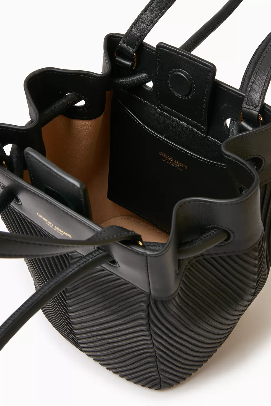 Armani bucket bag new arrivals
