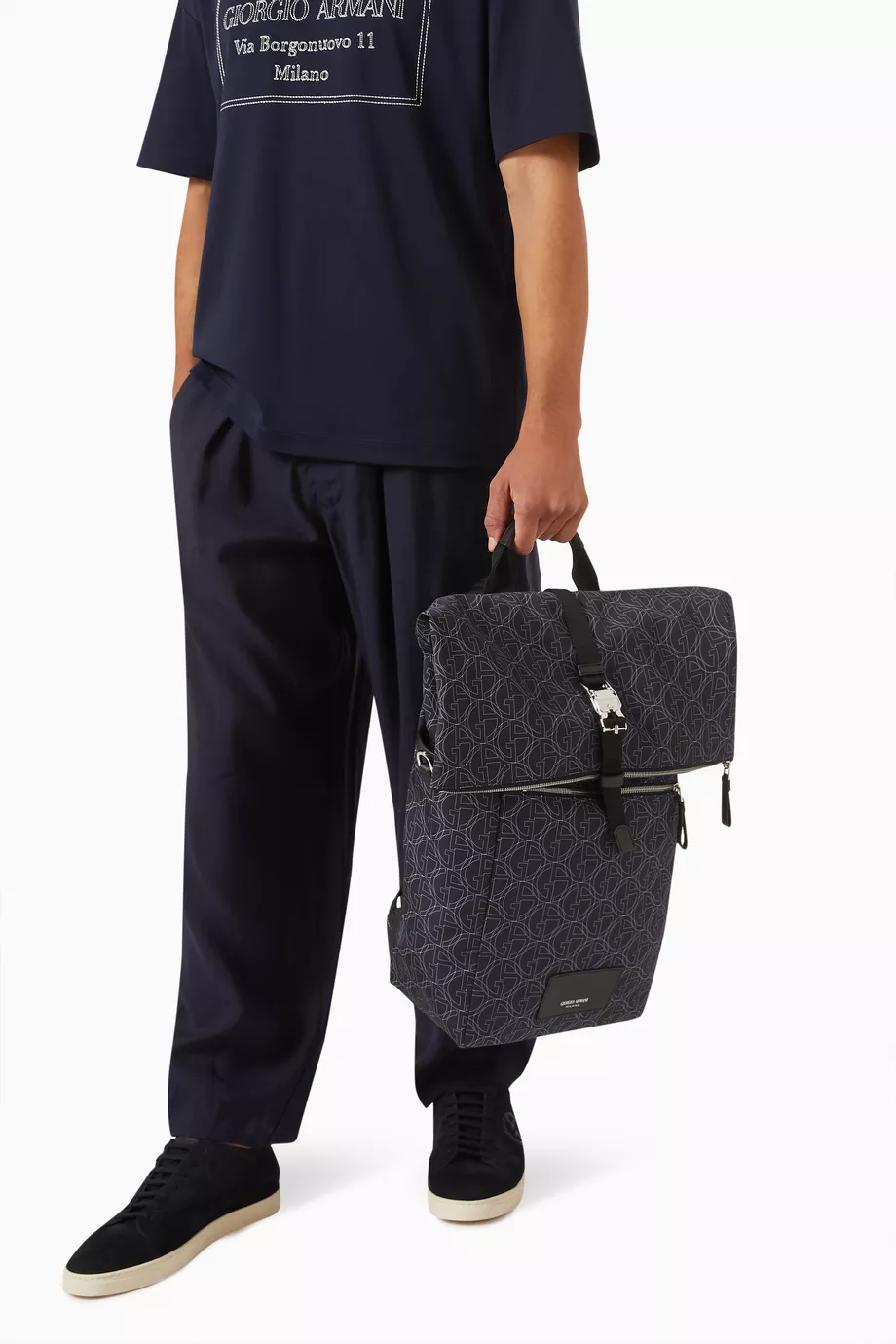 Armani backpack men shop
