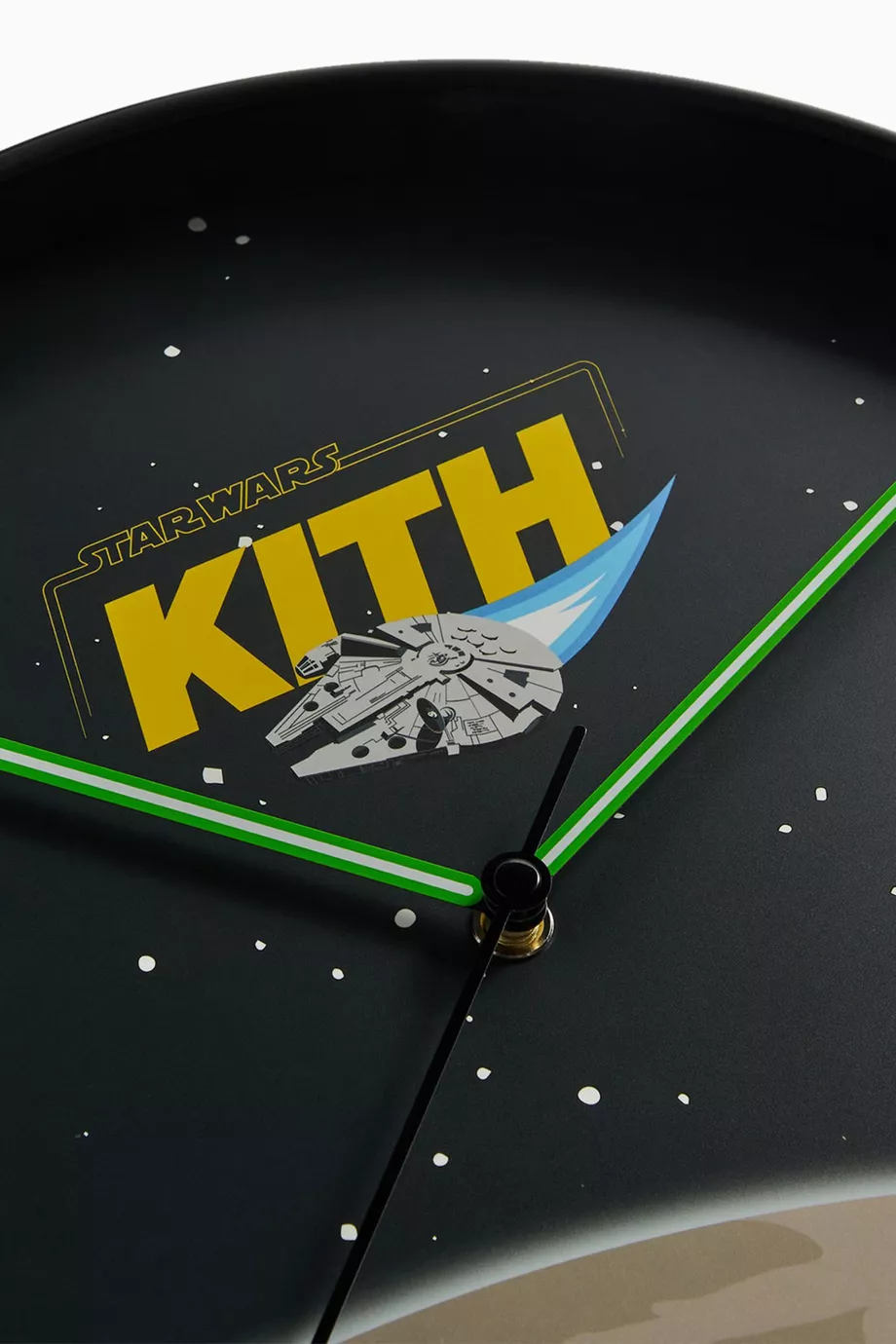 Buy Kith Black x Star Wars Millennium Falcon Ship™ Wall Clock for