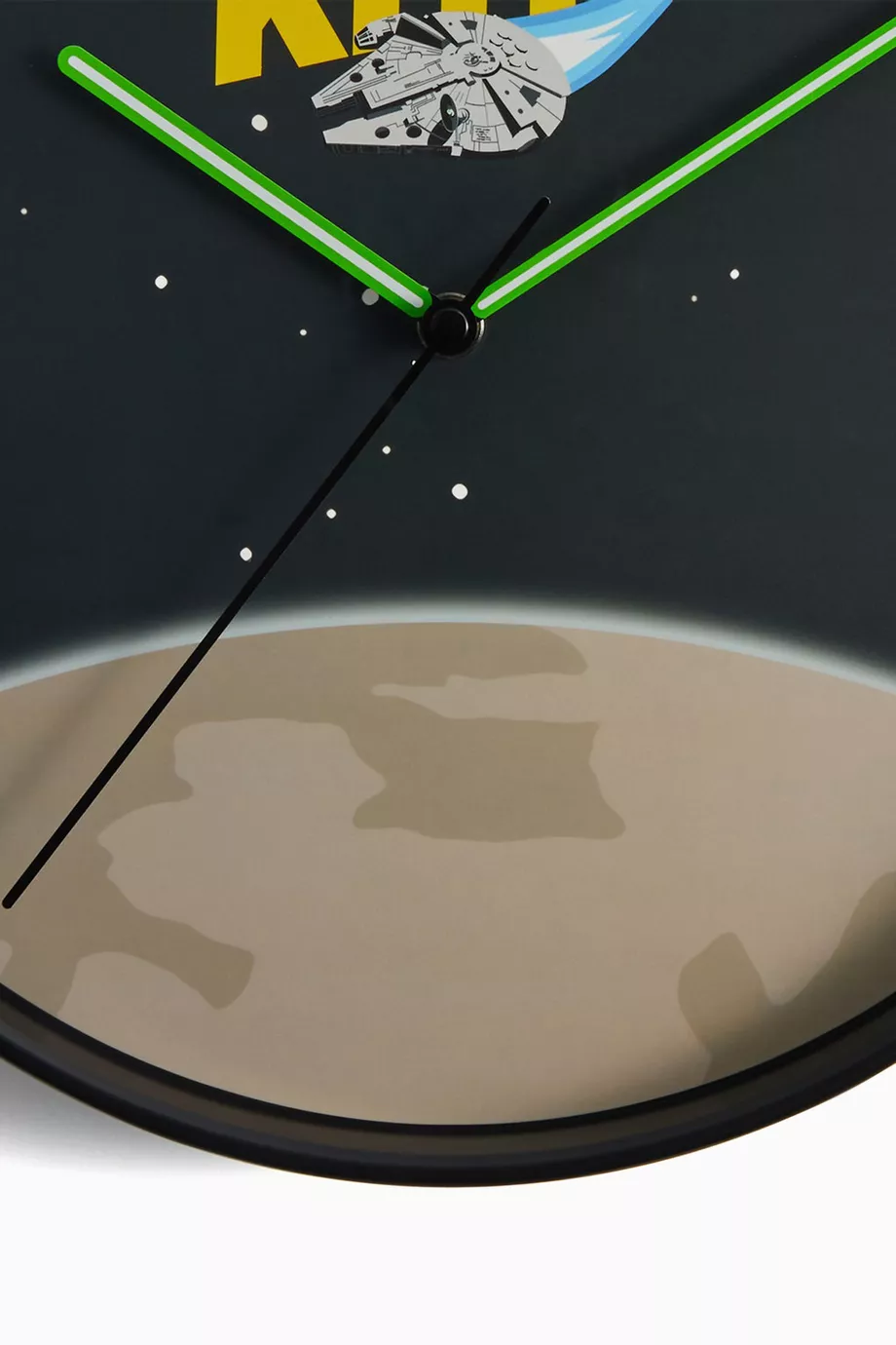 Buy Kith Black x Star Wars Millennium Falcon Ship™ Wall Clock for