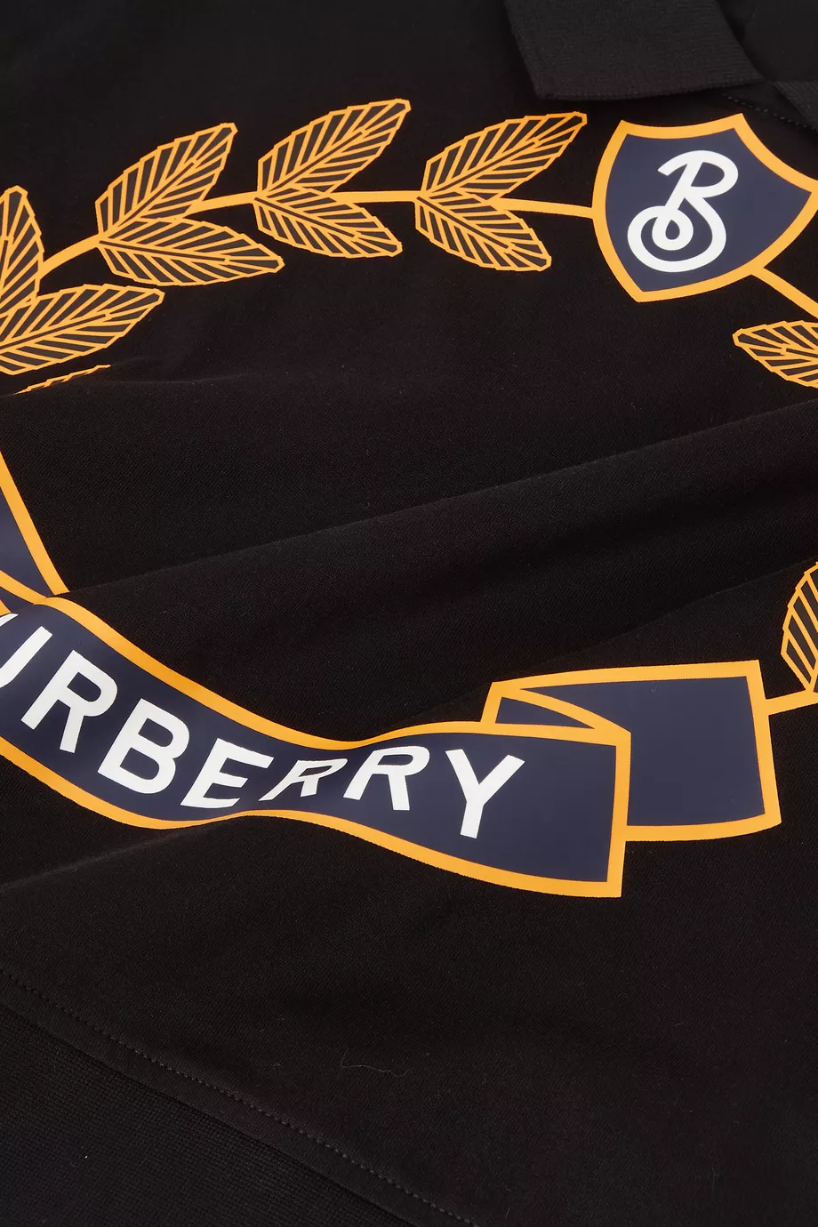 Black and gold burberry shirt clearance