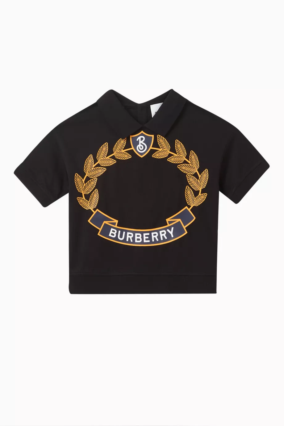 Burberry t shirt kids gold on sale
