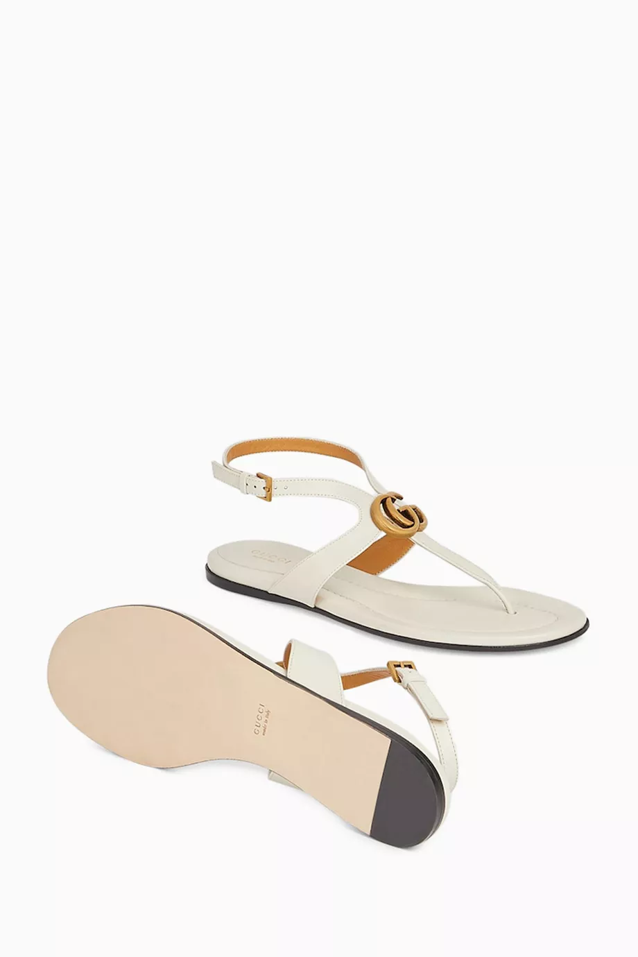 Gucci 2 strap sandals new arrivals