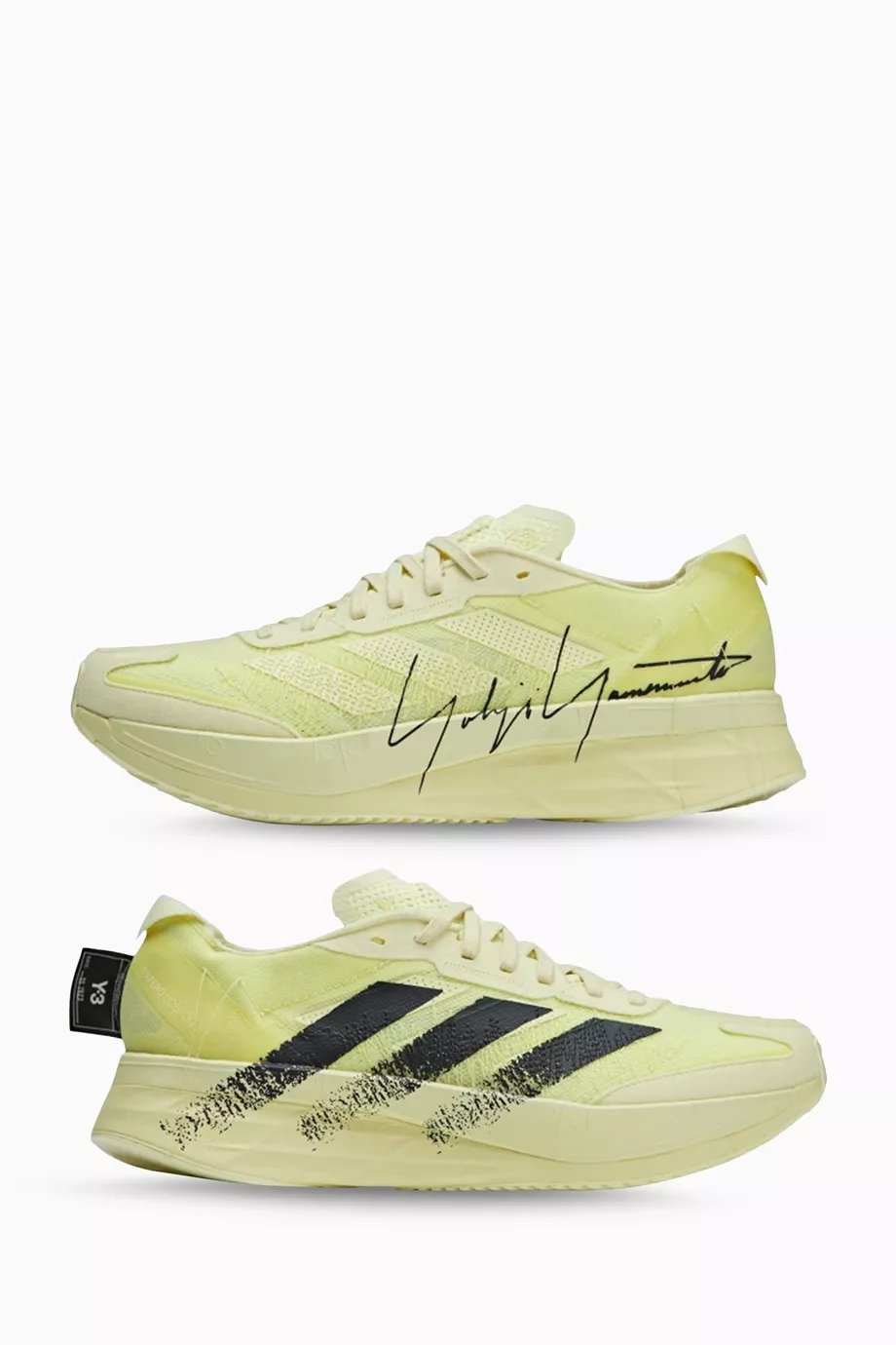 Y3 clearance yellow sneakers