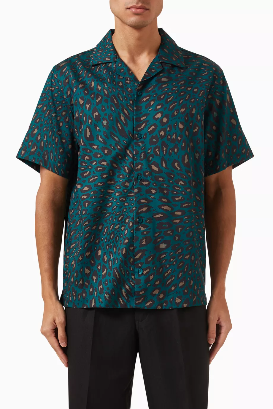 Buy Saturdays NYC Multicolour Canty Sound Leopard-print Shirt in