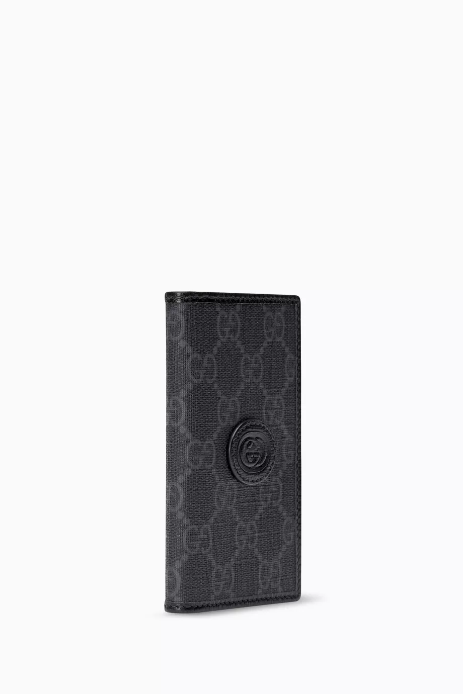 Buy Gucci Black Logo Wallet in GG Supereme Canvas for Men in Saudi