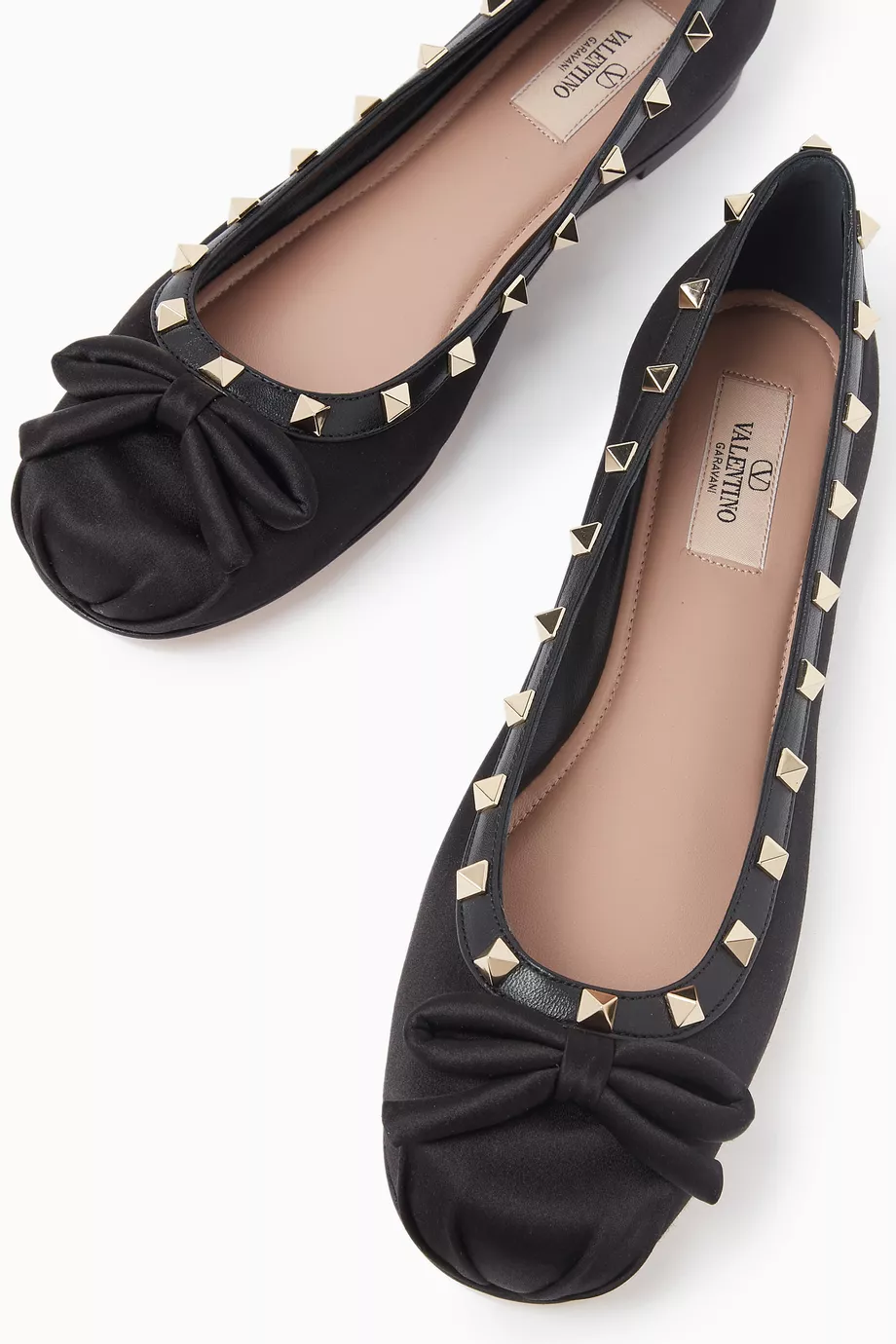 Valentino rockstud sales ballet flats sale