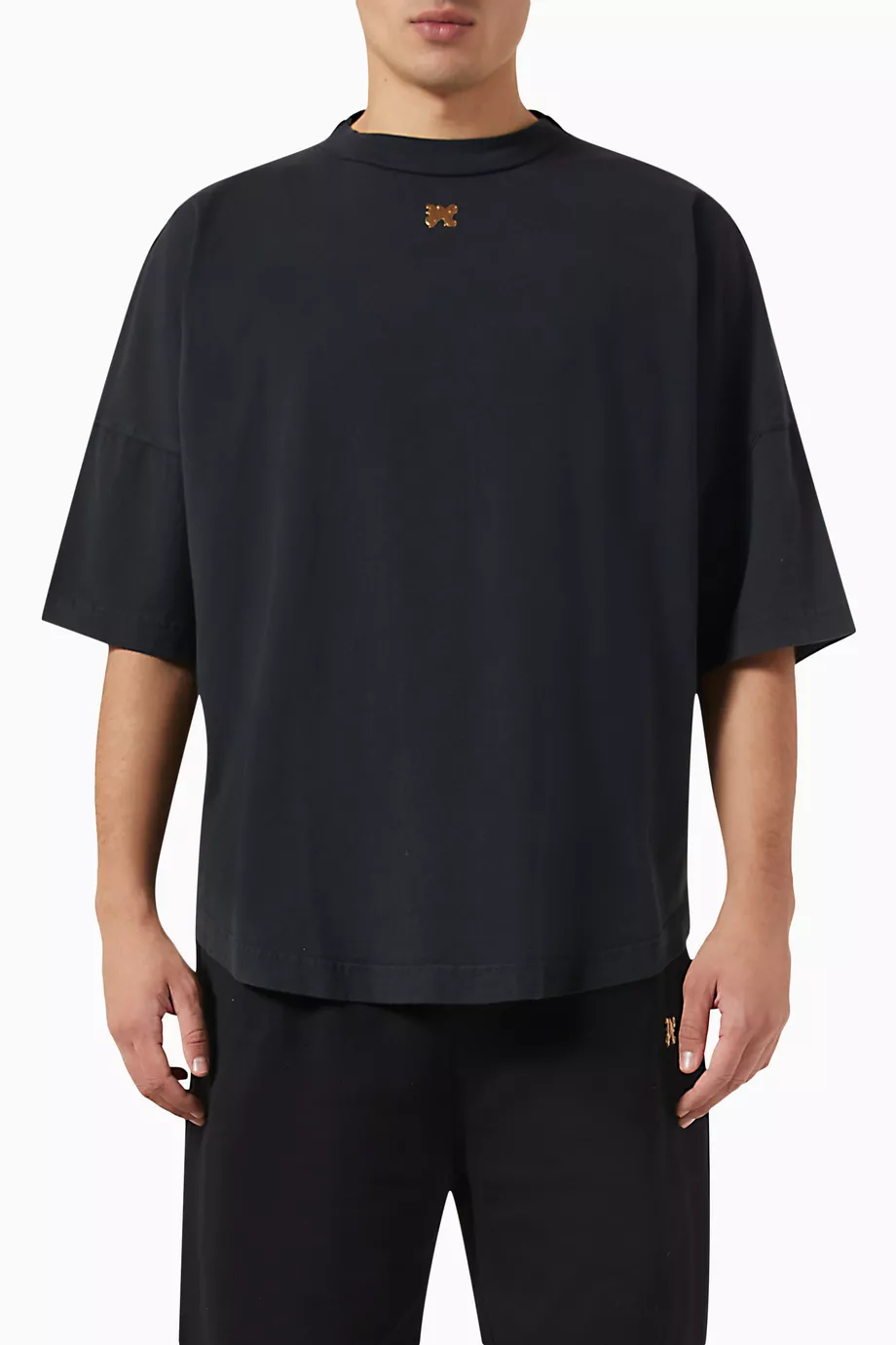 Palm Angels Black Foggy T-Shirt
