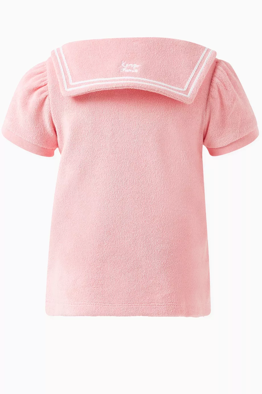 Kenzo Kids logo-embroidered terry-cloth dress set - Pink