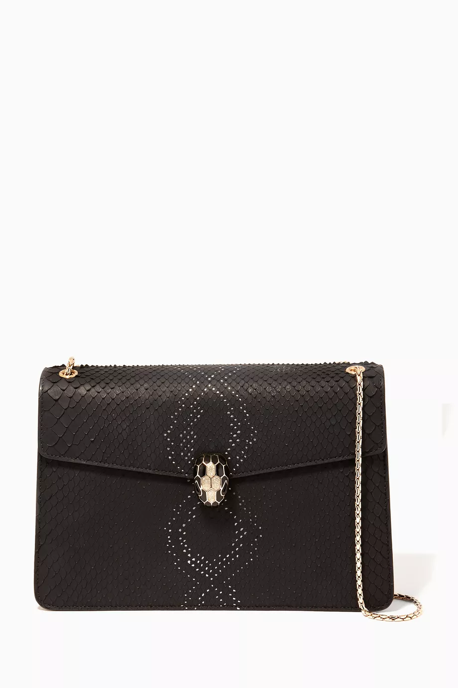 Black bvlgari bag on sale