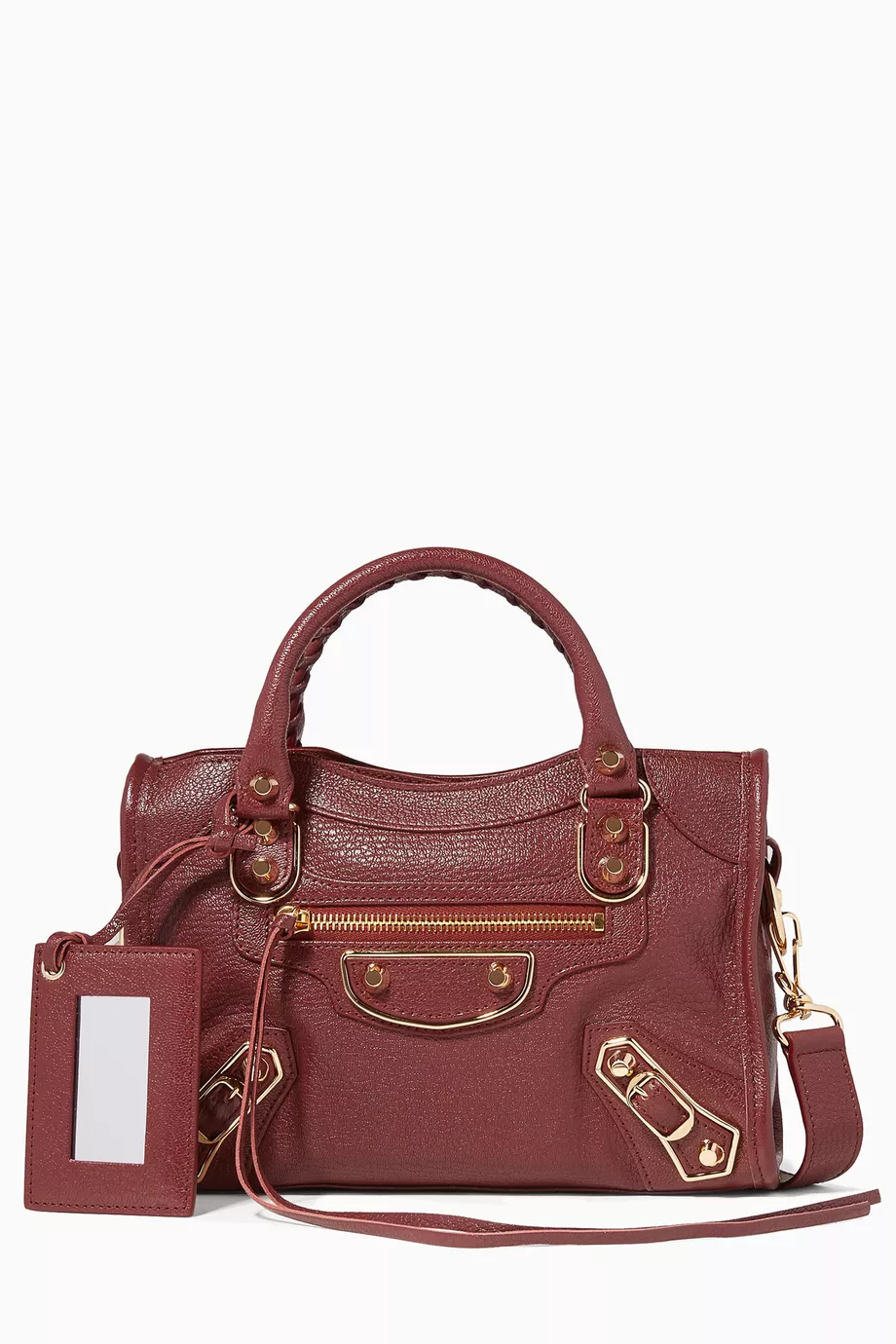Balenciaga maroon bag new arrivals