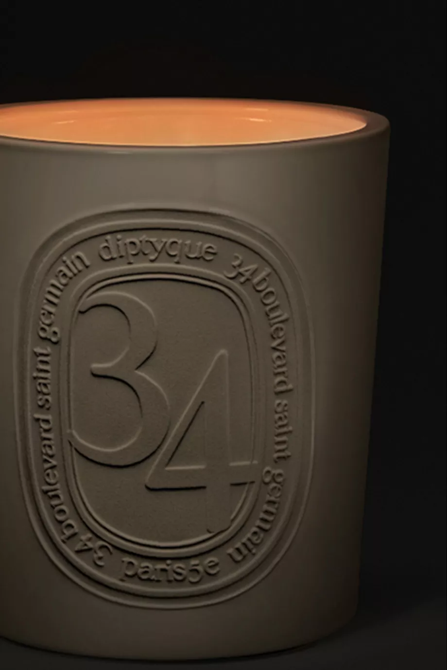 キャンドル Diptyque 34 1500g 34 Boulevard Saint Germain interior & exterior candle