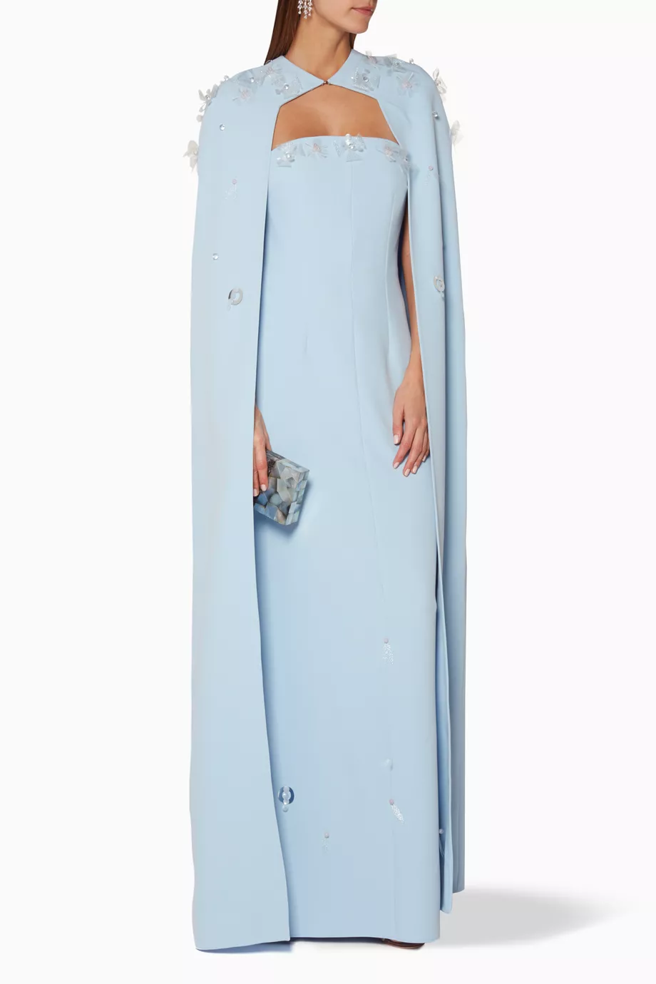 Safiyaa cape dress sales