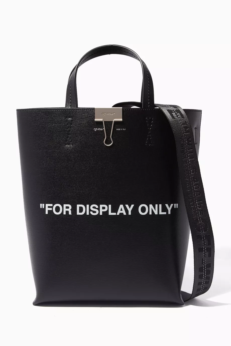 Off white for display only bag cheap
