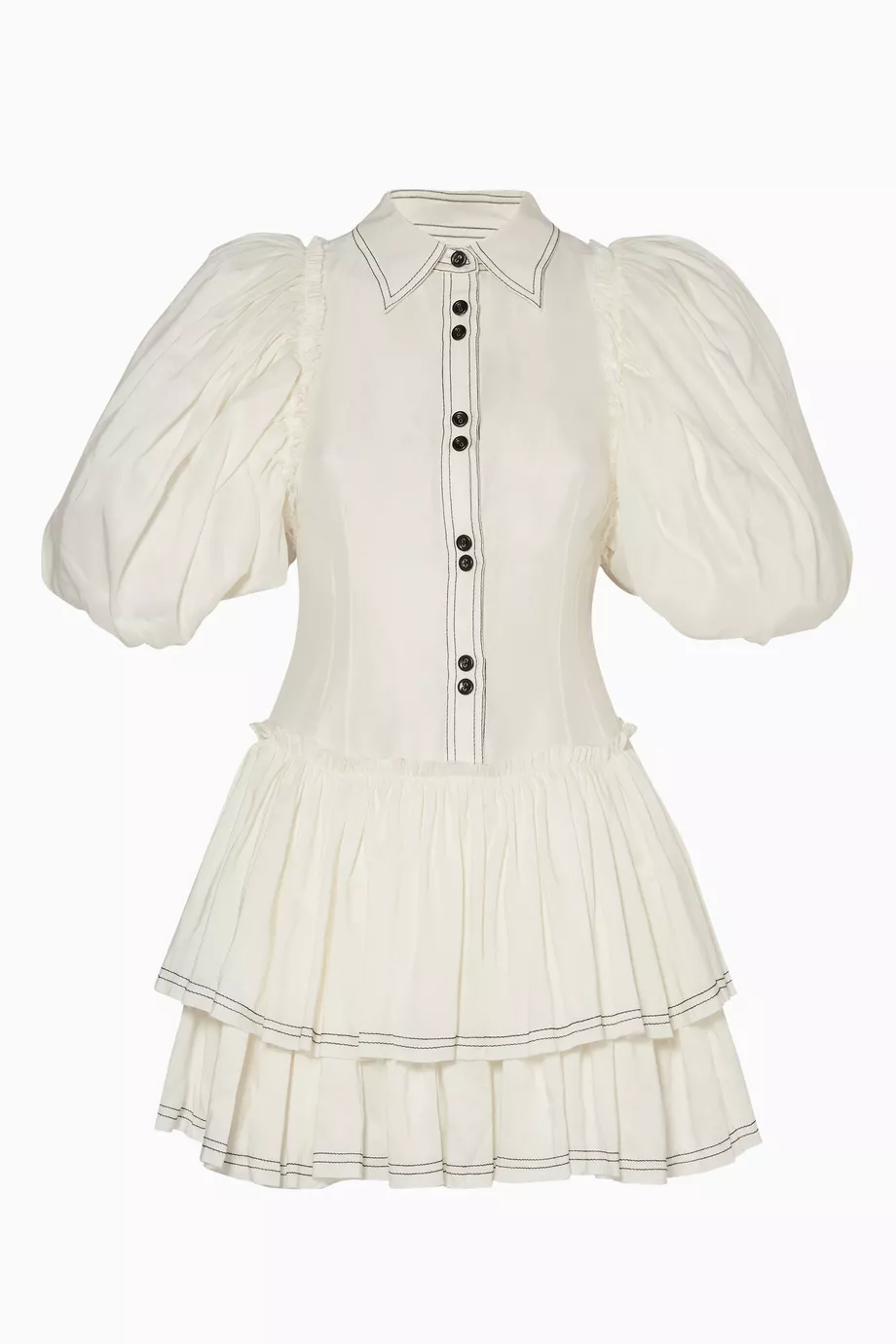 Buy Aje White White Alice Dress For Women Online Ounass Saudi