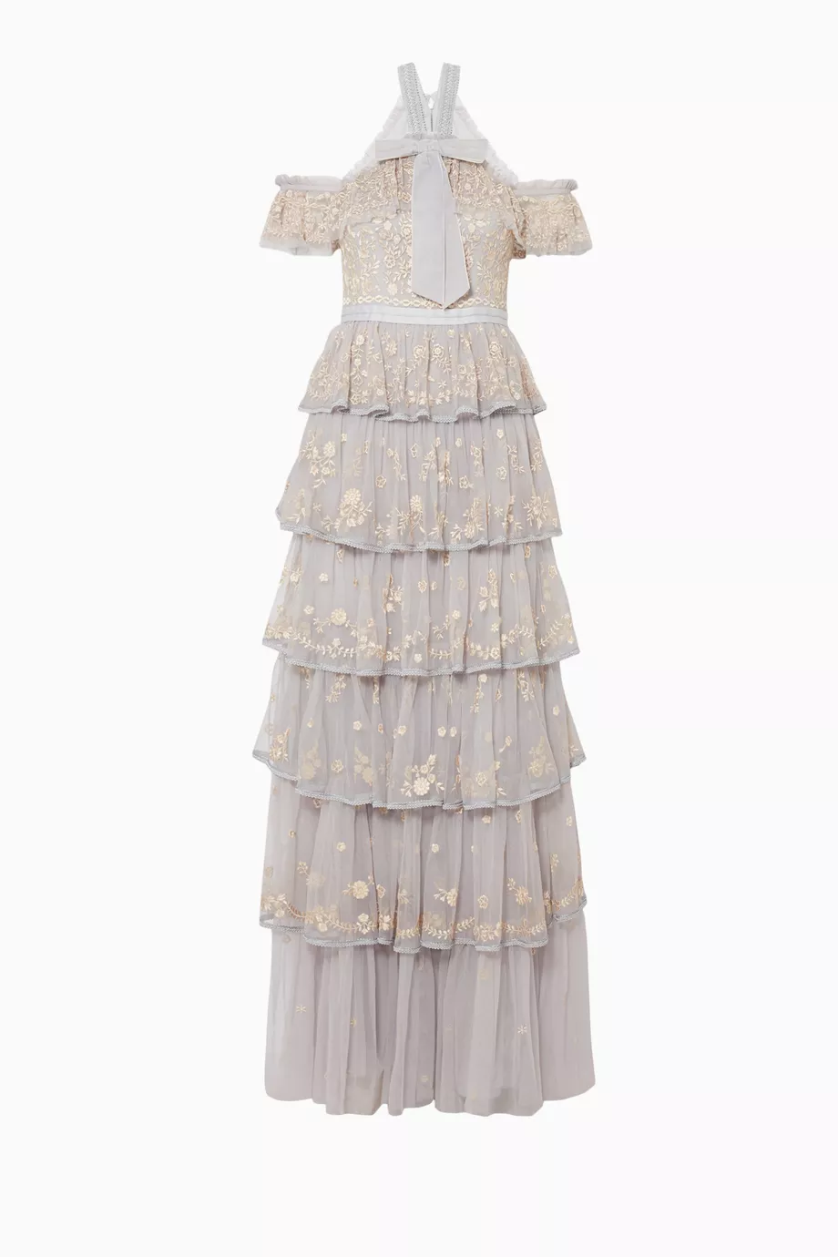 Zelda gown needle and thread top