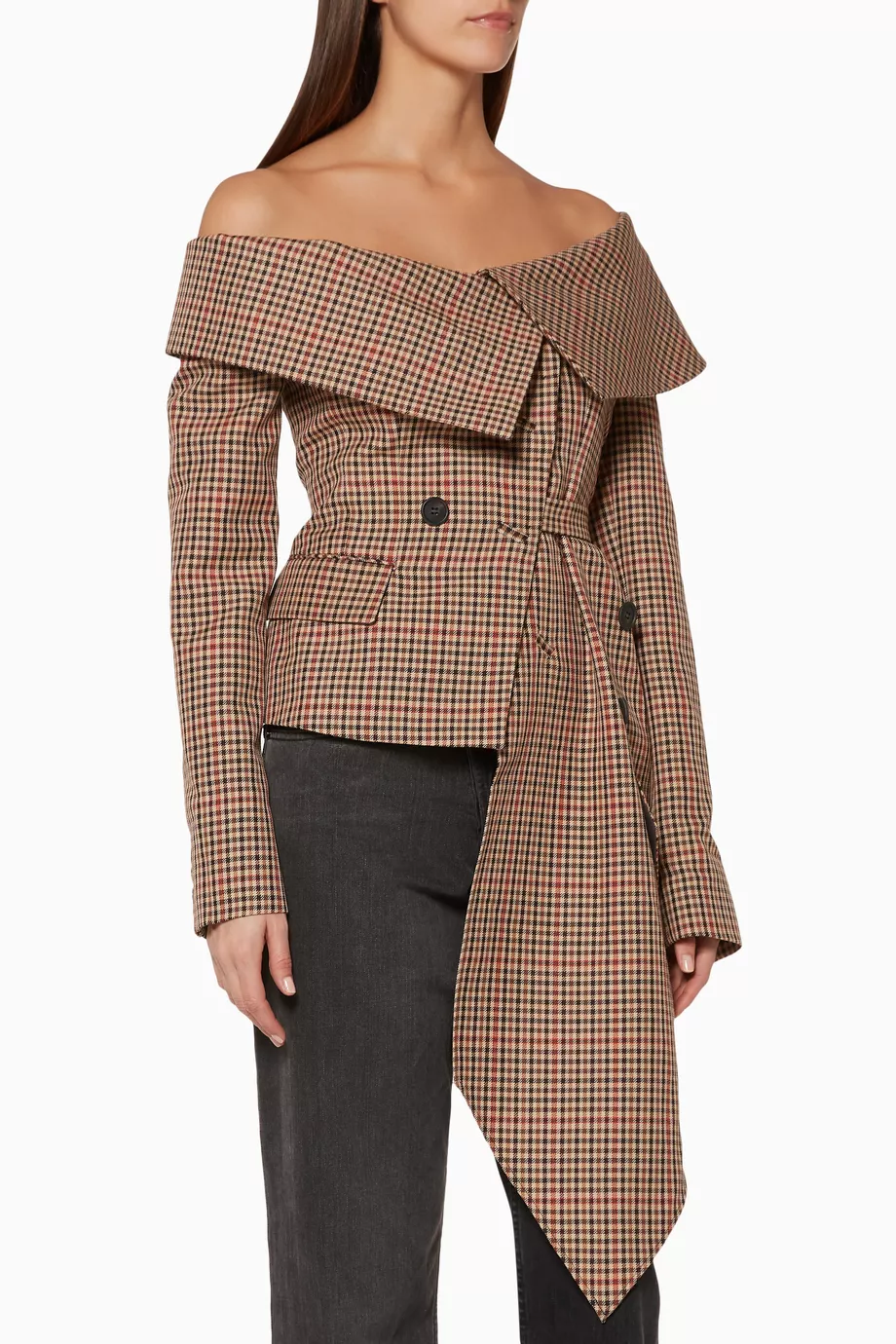 Monse off the shoulder blazer online