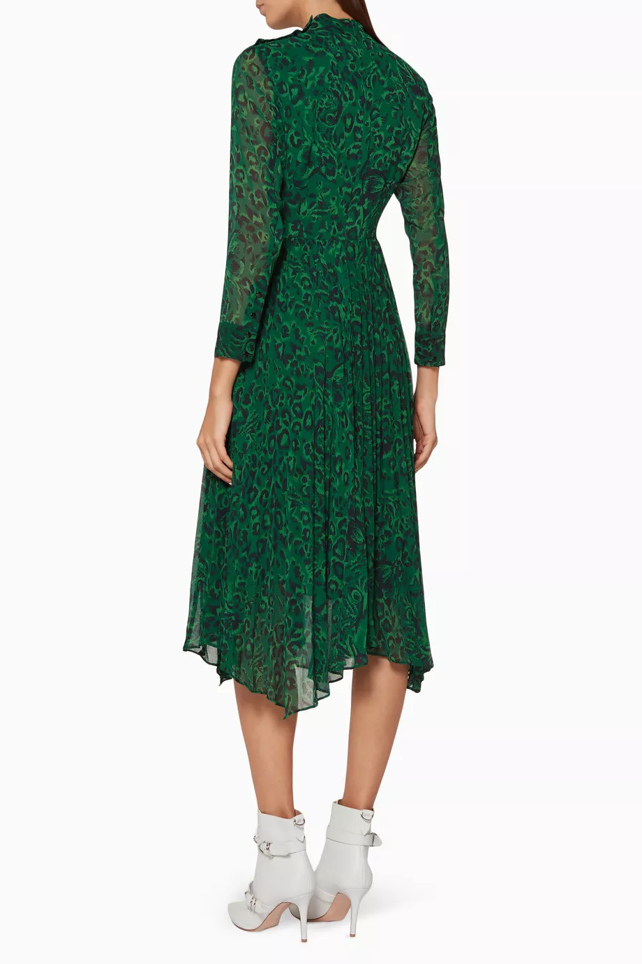 Whistles green jungle dress outlet