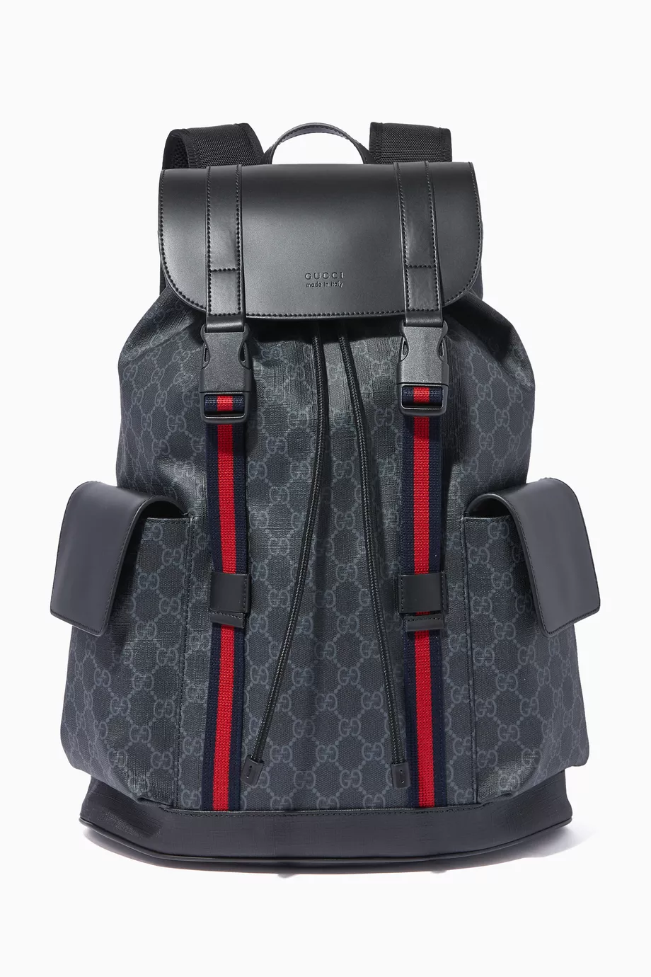 Buy Gucci Black Black GG Supreme Backpack For Men Online Ounass Saudi